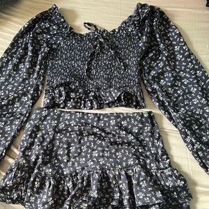 Top and skirt Set
